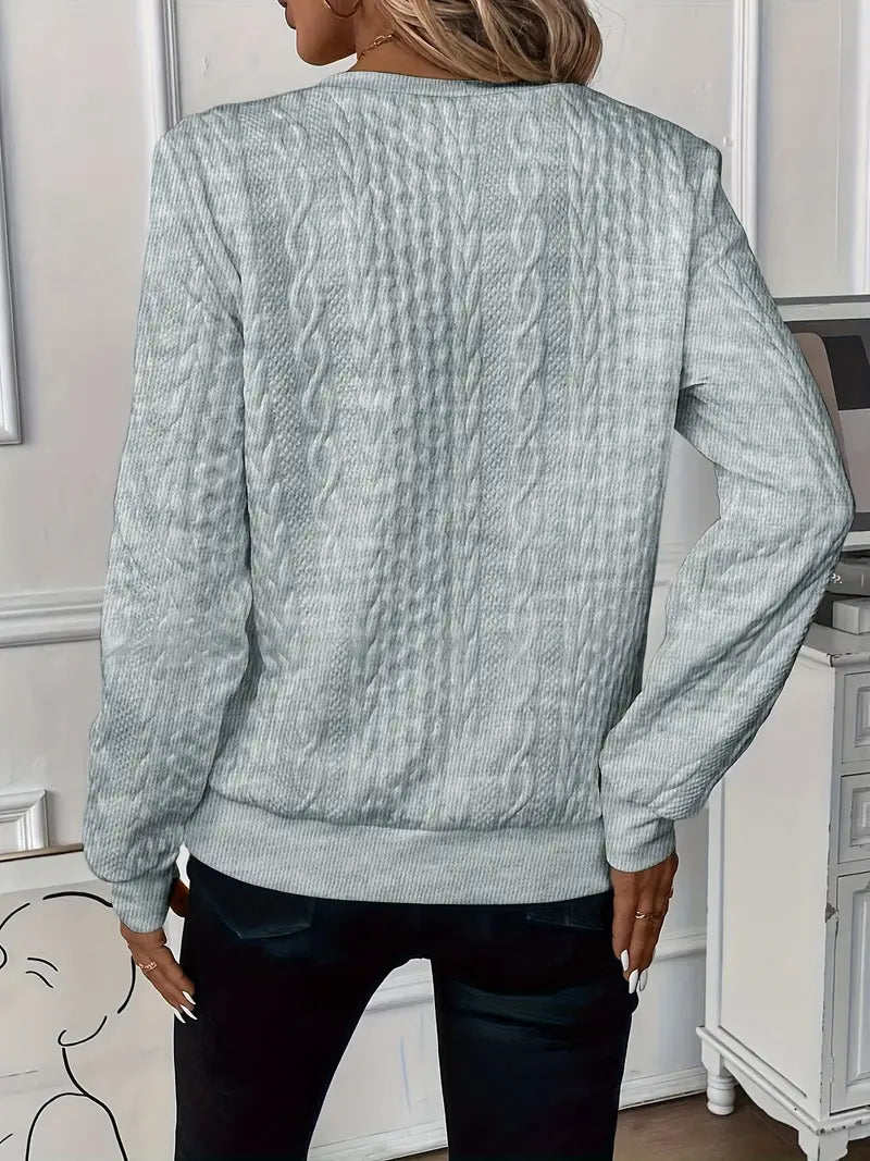 Romy | Eleganter Pullover mit Reißverschluss
