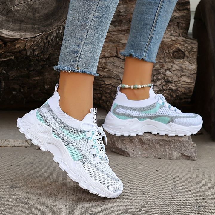 Guida – Damen Sneakers aus atmungsaktivem Strickgewebe