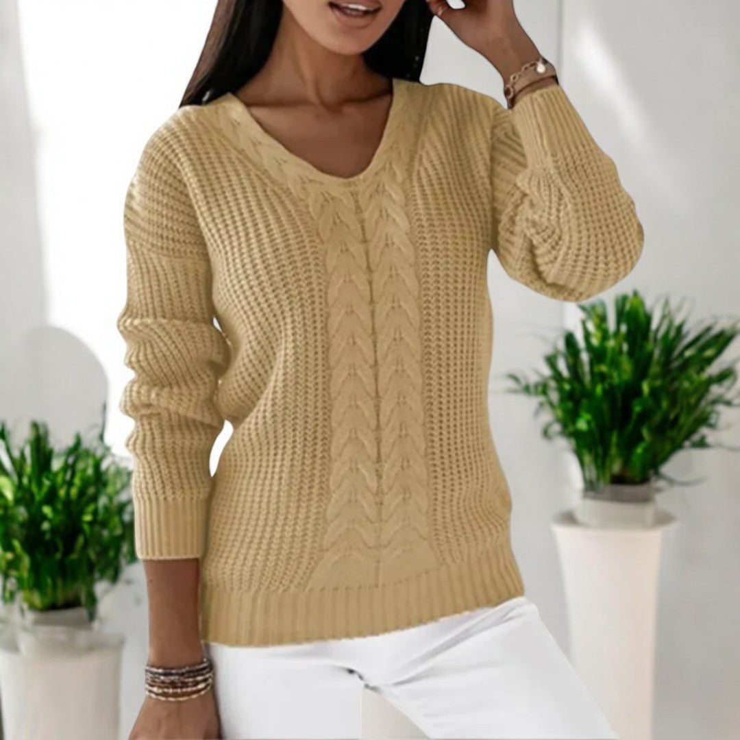Elin | Klassischer Strickpullover