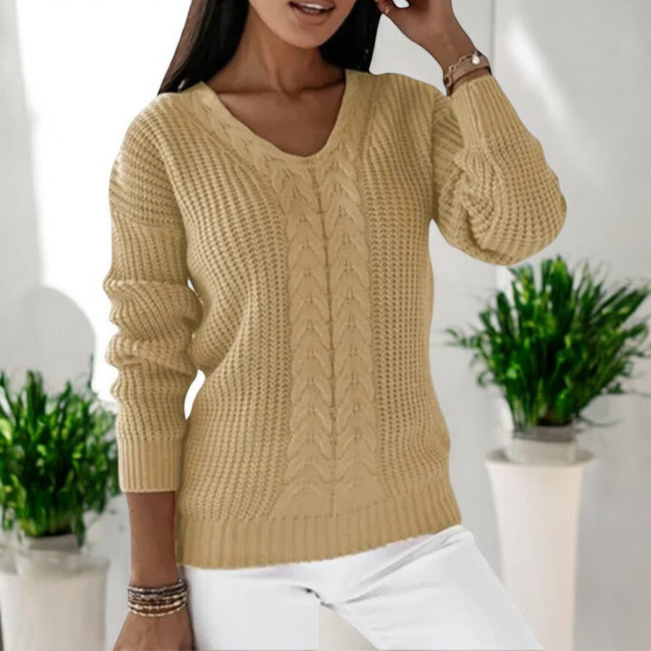 Elin | Klassischer Strickpullover