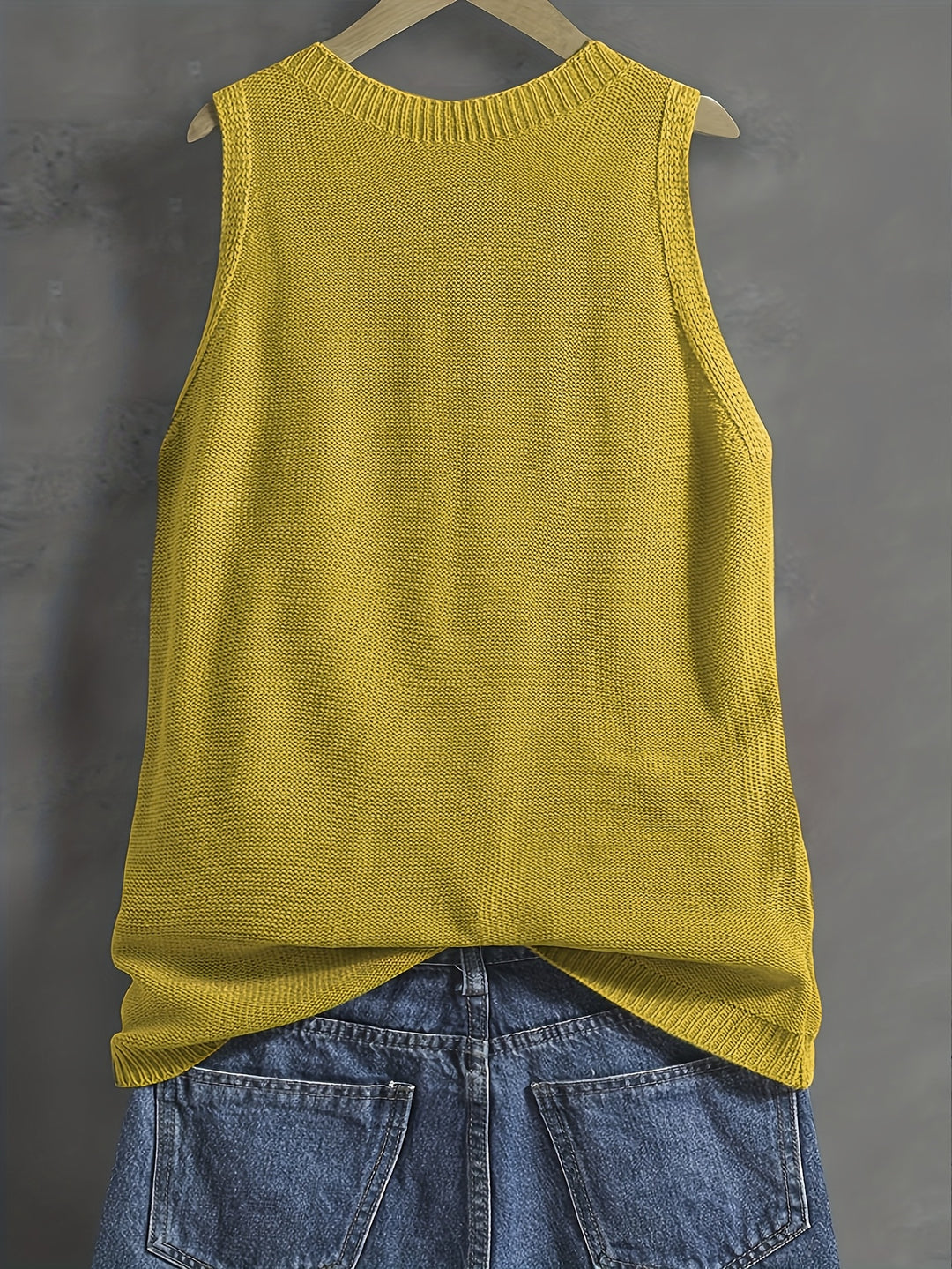 Mayla – Ärmellose Strickweste für Damen