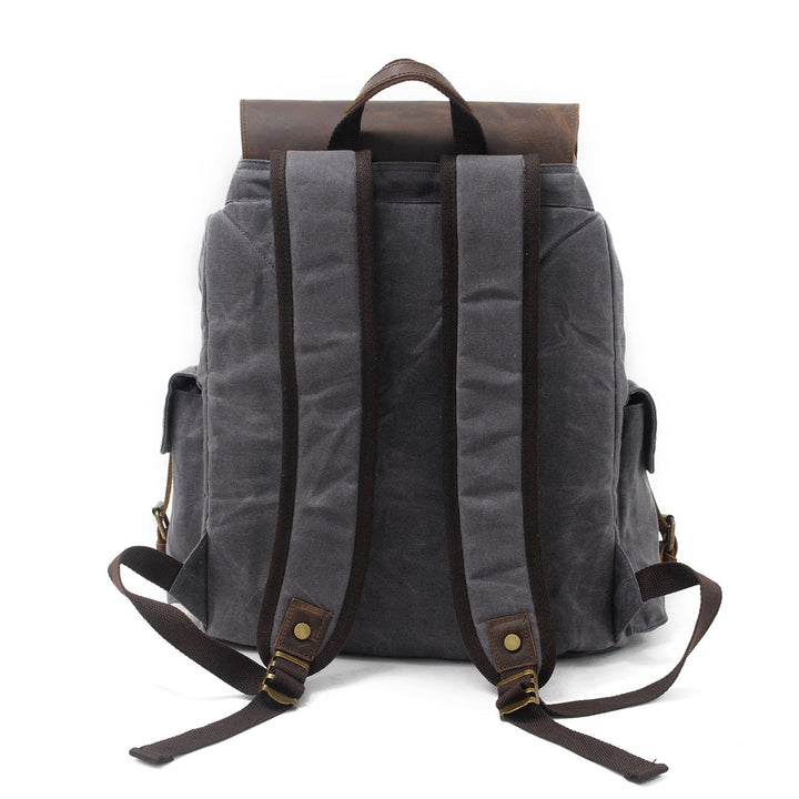 Noah | Rucksack aus gewachstem Canvas