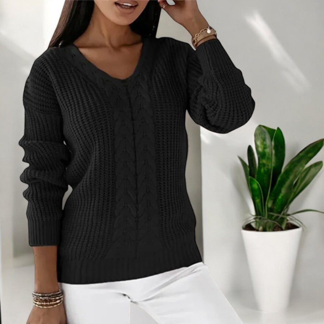 Elin | Klassischer Strickpullover