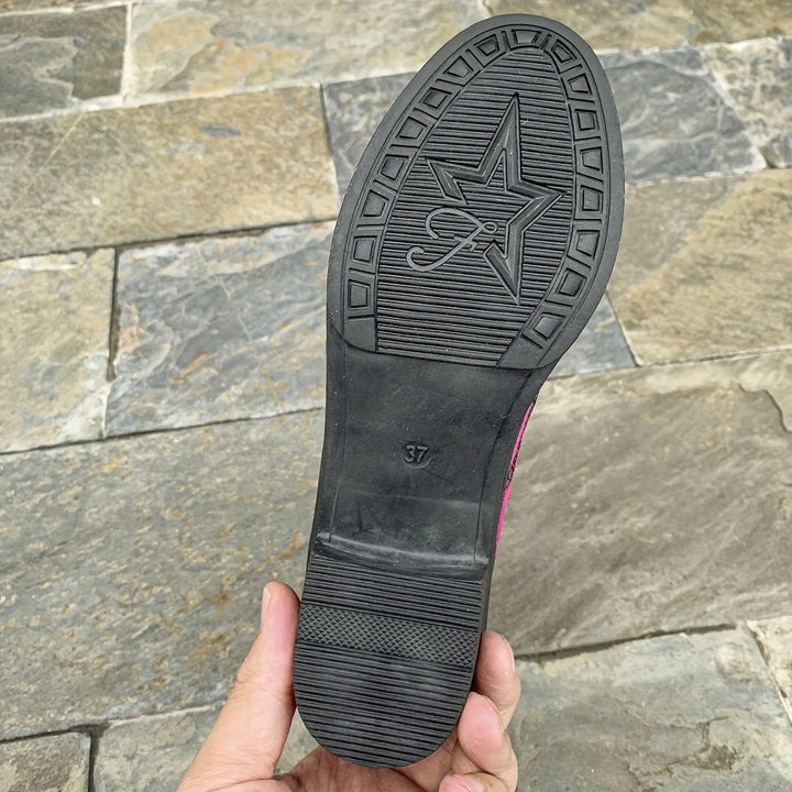 Alita – Chunky Combat Boots mit Absatz & Reißverschluss