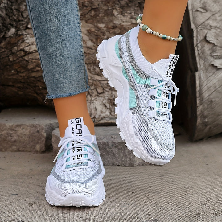 Guida – Damen Sneakers aus atmungsaktivem Strickgewebe