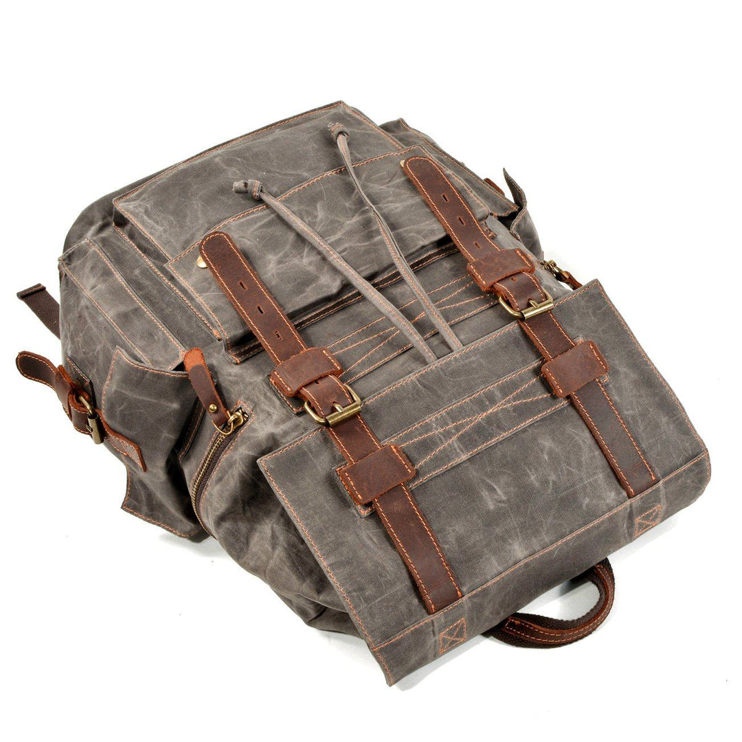 Leon | Canvas-Rucksack mit Kordelzug