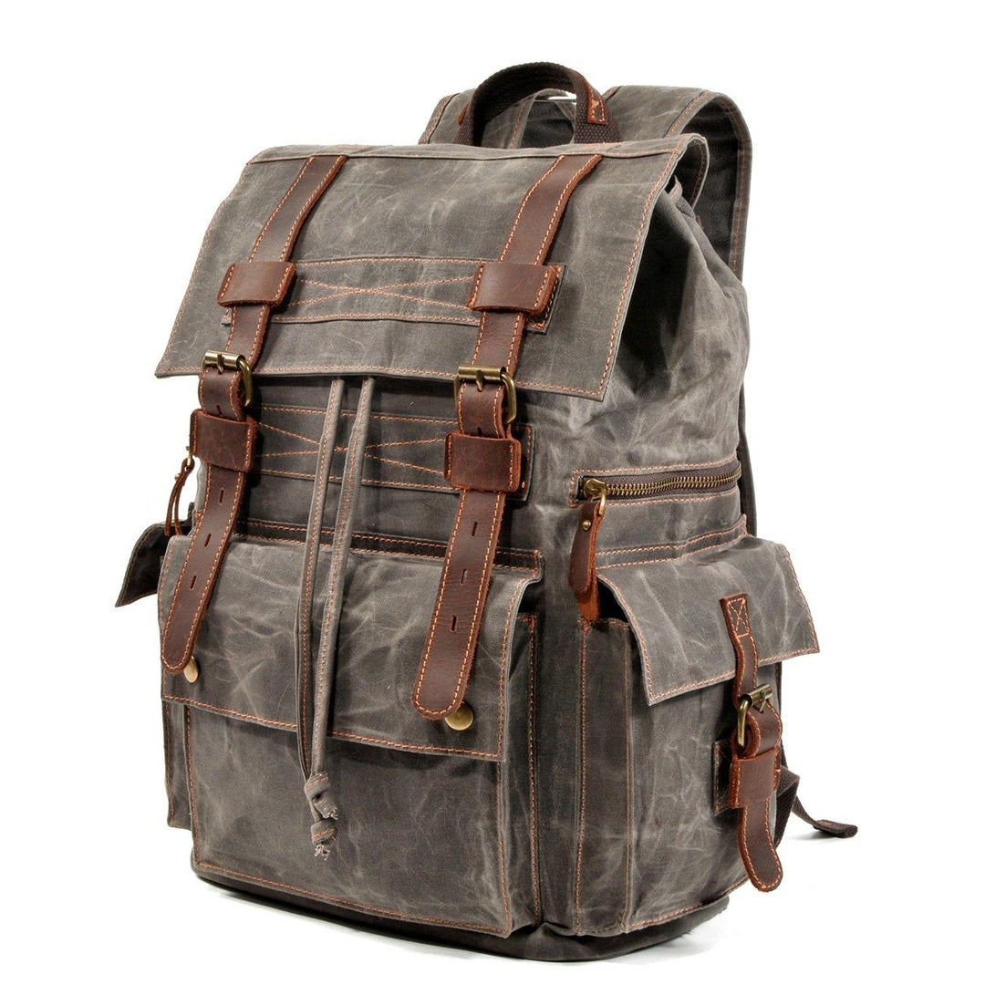Leon | Canvas-Rucksack mit Kordelzug