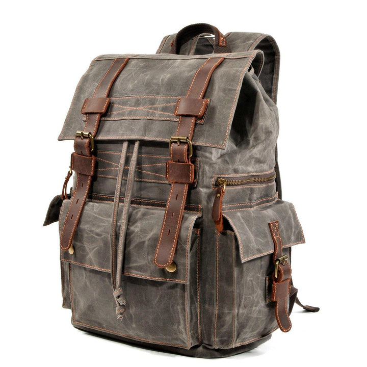 Leon | Canvas-Rucksack mit Kordelzug