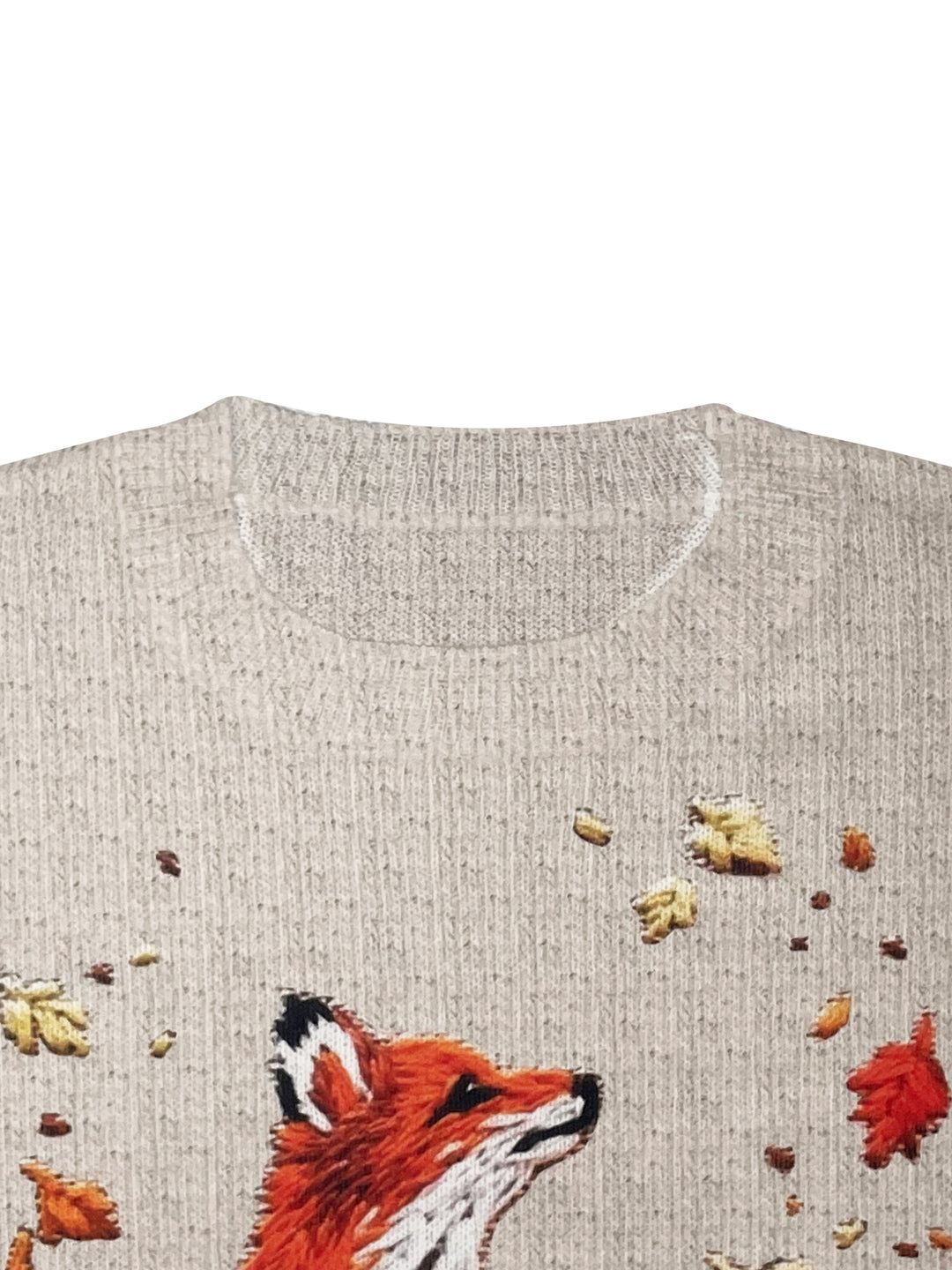 Esther – Gemütlicher Pullover mit Fuchsprint für Damen