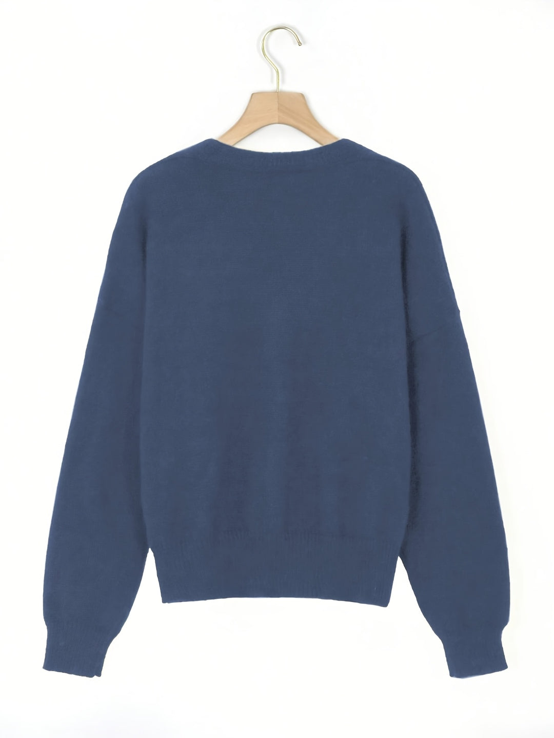 Sorel – Elegante Damen-V-Ausschnitt-Cardigan mit Knopfleiste