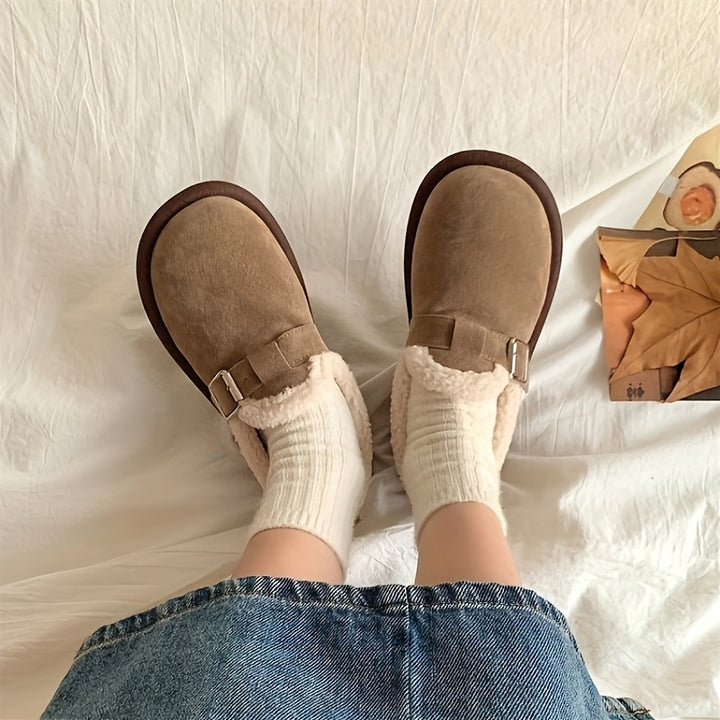 Luna – Flauschige Loafer-Slipper mit weich gepolsterter Sohle