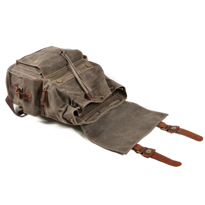 Leon | Canvas-Rucksack mit Kordelzug