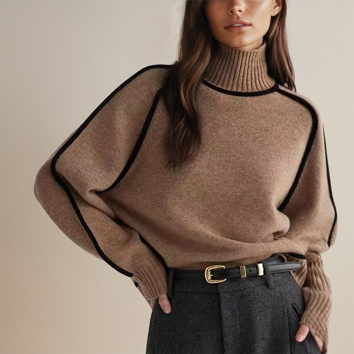 ÉMILIE | WEICHER ROLLKRAGENPULLOVER