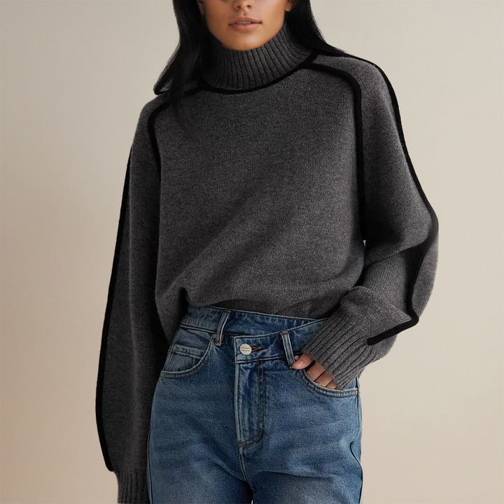 ÉMILIE | WEICHER ROLLKRAGENPULLOVER