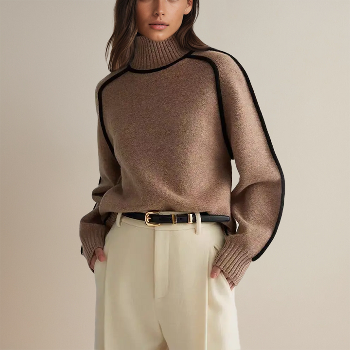 ÉMILIE | WEICHER ROLLKRAGENPULLOVER