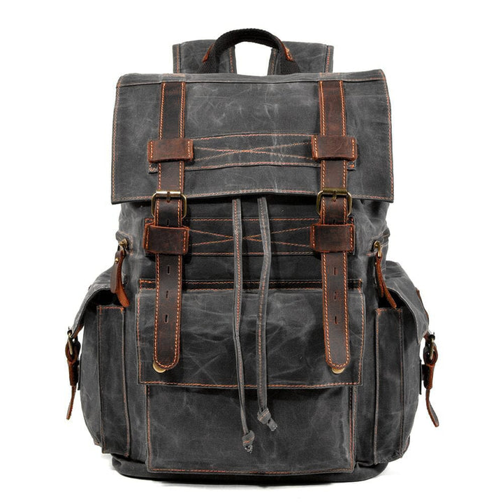 Leon | Canvas-Rucksack mit Kordelzug