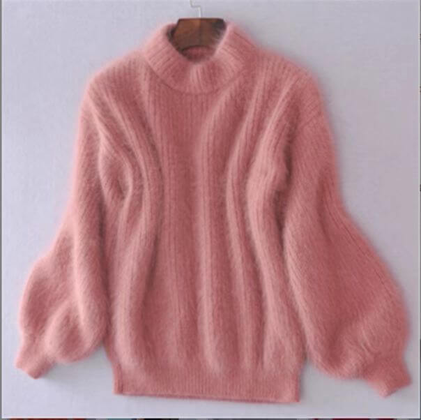 Emilie™ – Locker gestrickter Wollpullover