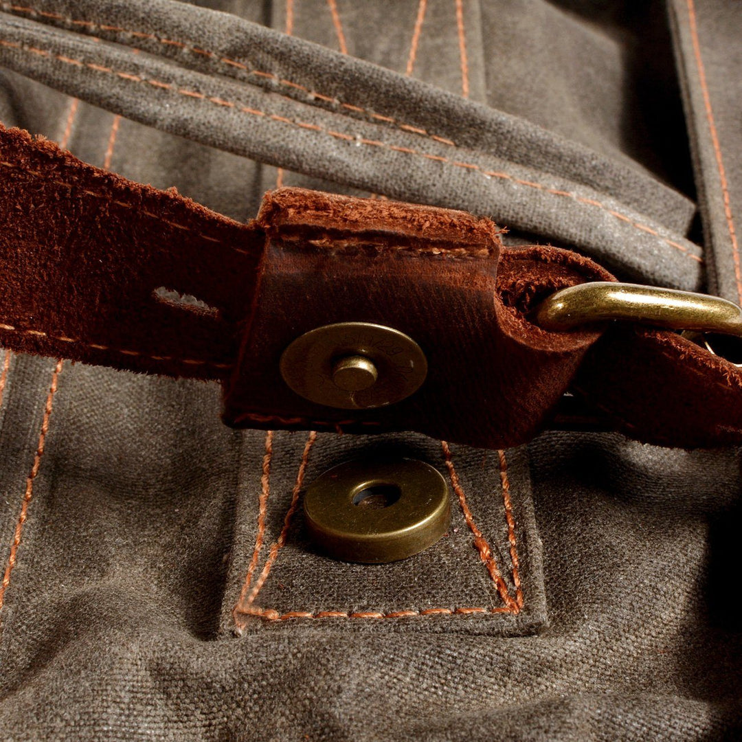 Leon | Canvas-Rucksack mit Kordelzug