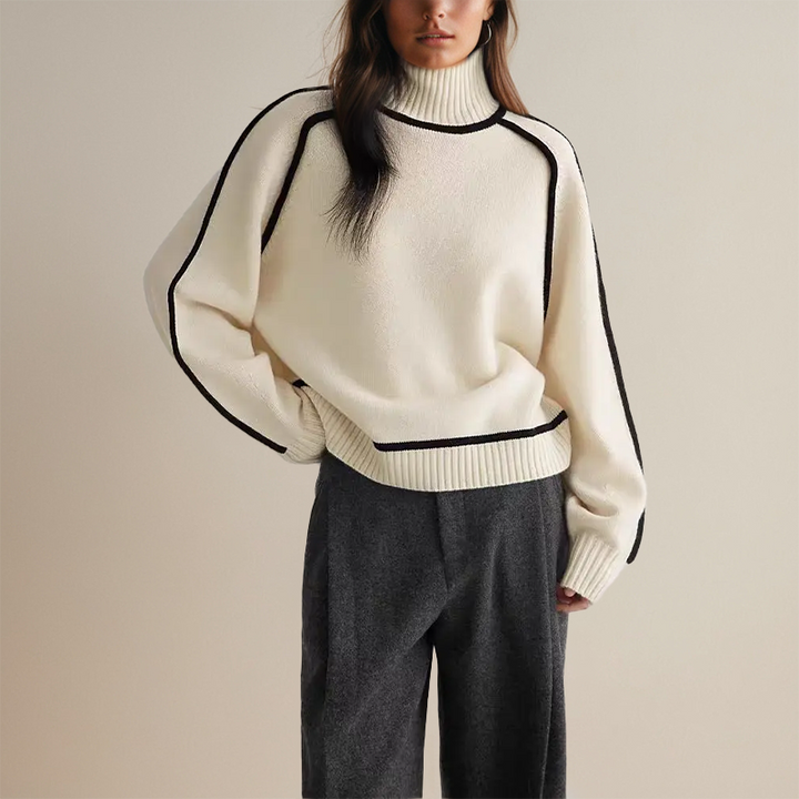 ÉMILIE | WEICHER ROLLKRAGENPULLOVER