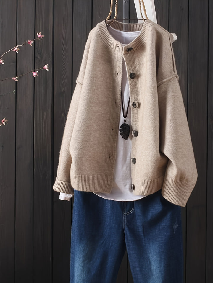 Estelle – Eleganter Langarm-Cardigan für Damen