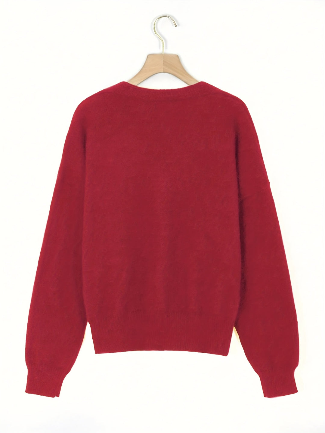 Sorel – Elegante Damen-V-Ausschnitt-Cardigan mit Knopfleiste