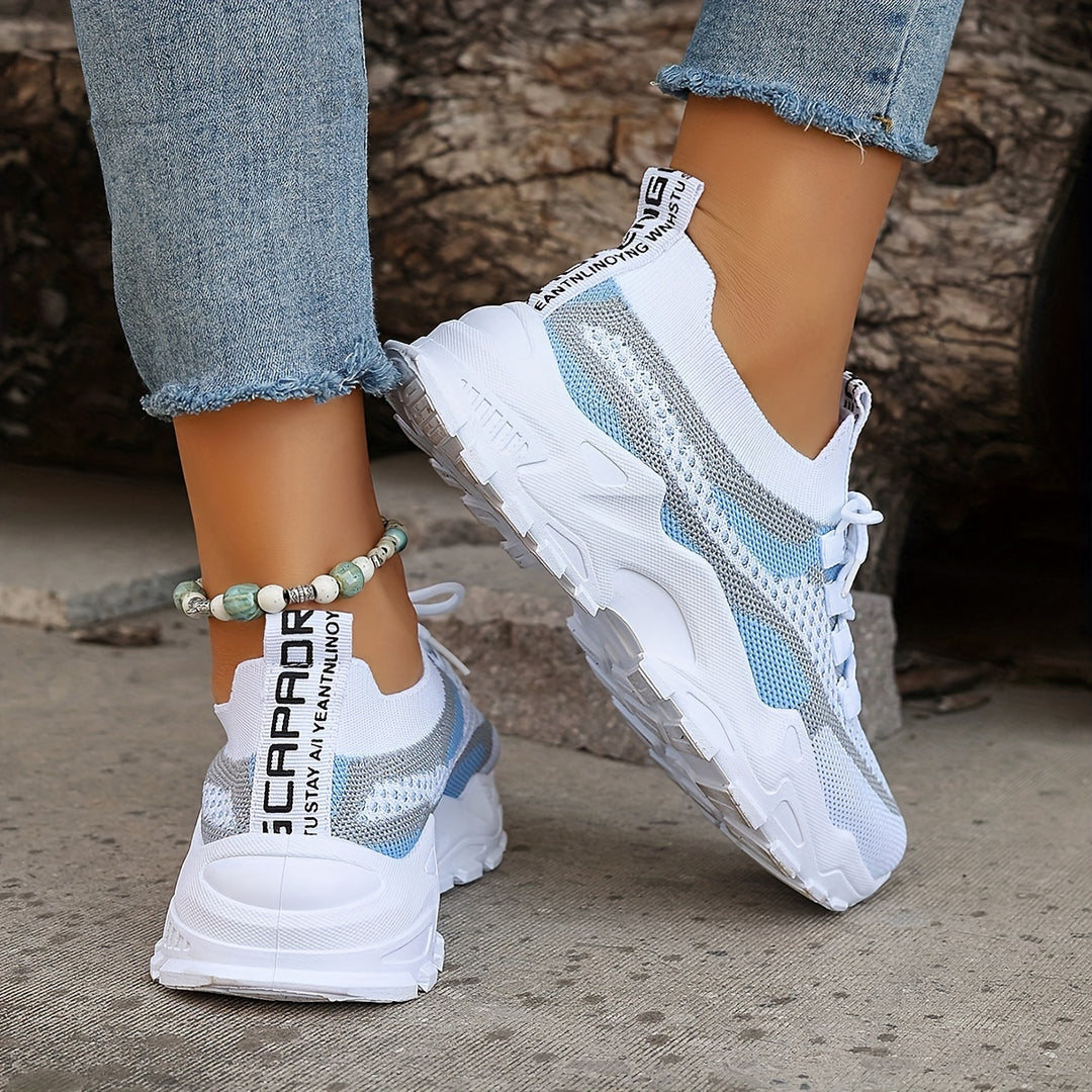 Guida – Damen Sneakers aus atmungsaktivem Strickgewebe