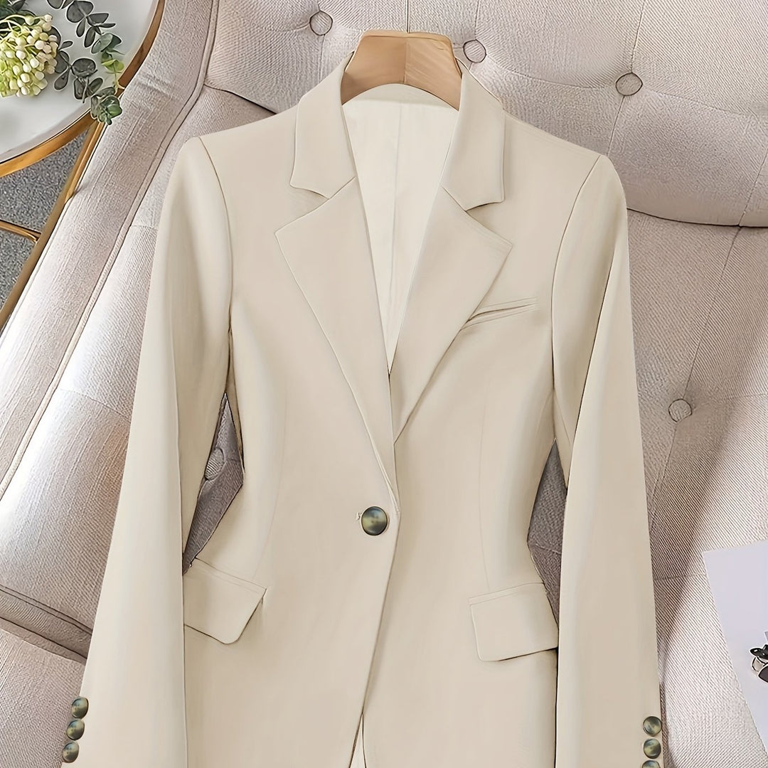 Saskia – Elegante Damen-Bürojacke mit Reverskragen