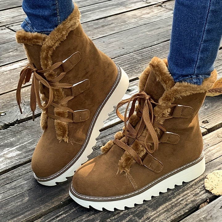 Françoise – Snow Boots mit dicker Profilsohle