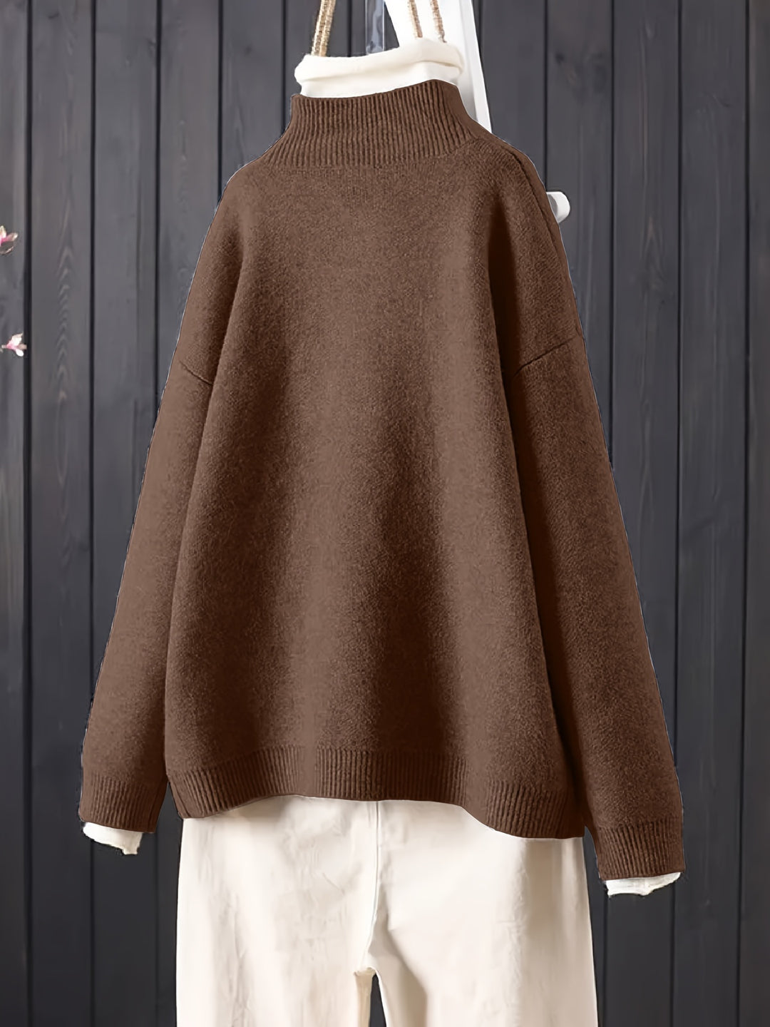 Arina – Damen Strickcardigan mit Knopfleiste und langen Ärmeln