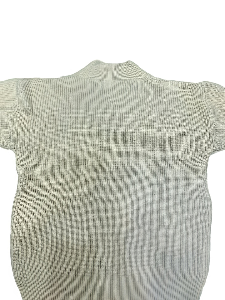 Amanda | Eleganter V-Ausschnitt-Pullover aus Strick