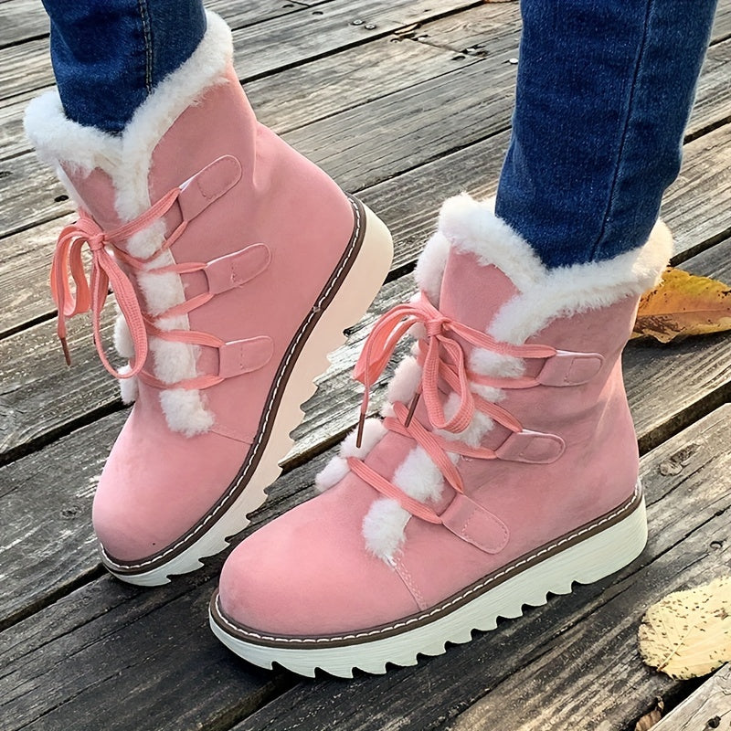 Françoise – Snow Boots mit dicker Profilsohle