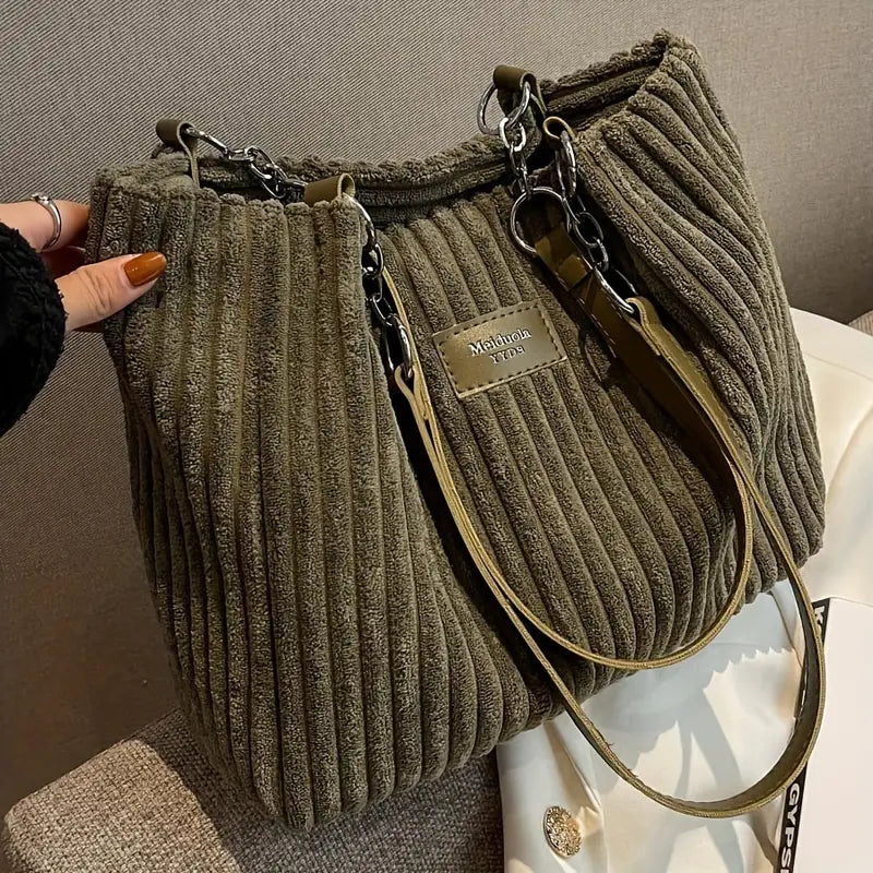 Samantha | Stilvolle Cordtasche