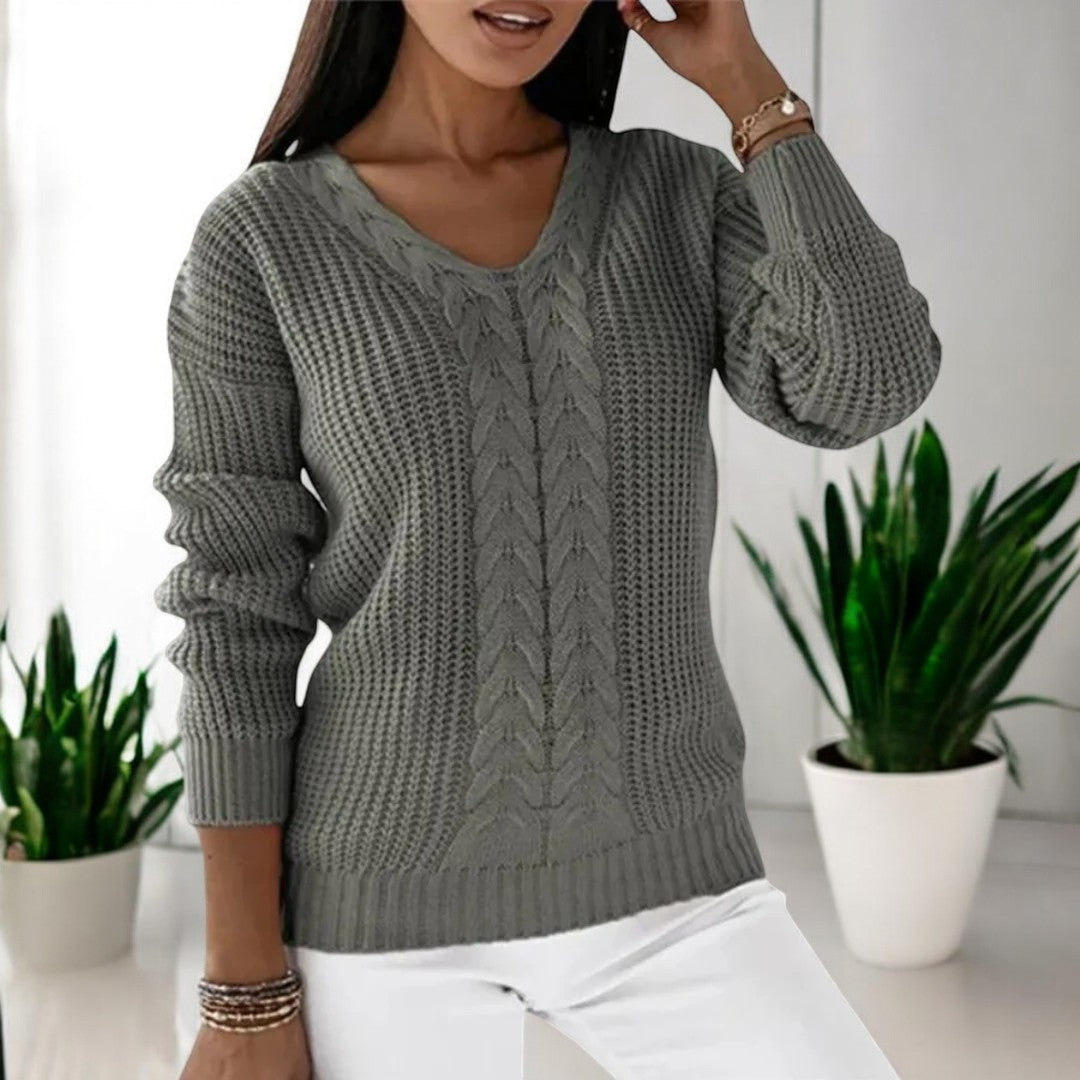 Elin | Klassischer Strickpullover