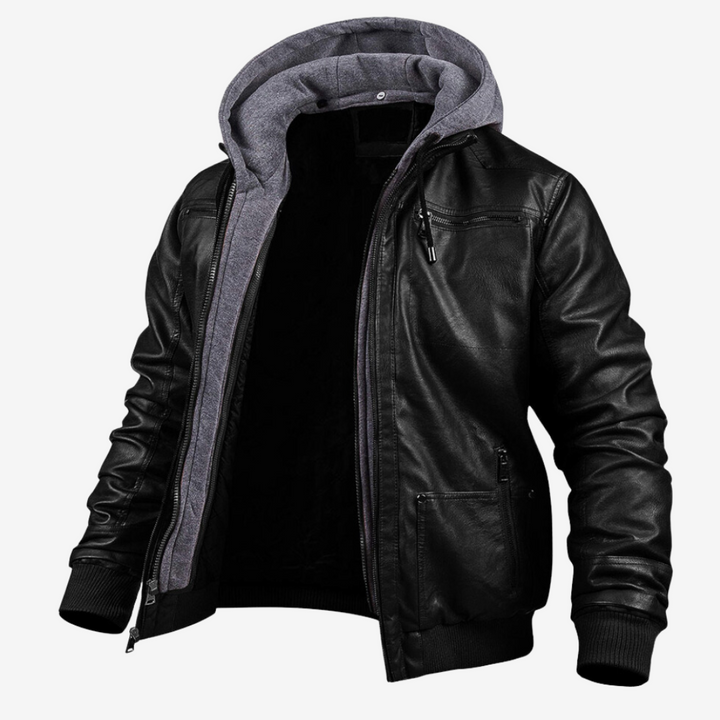 Benjamin | Premium-Winterjacke aus Veganer Leder