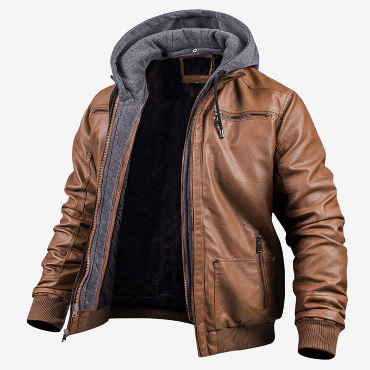 Benjamin | Premium-Winterjacke aus Veganer Leder