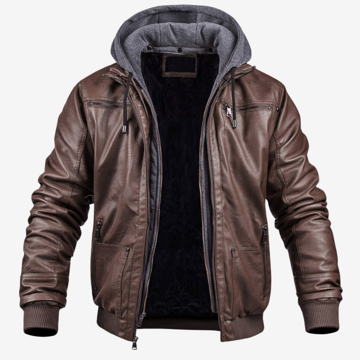 Benjamin | Premium-Winterjacke aus Veganer Leder