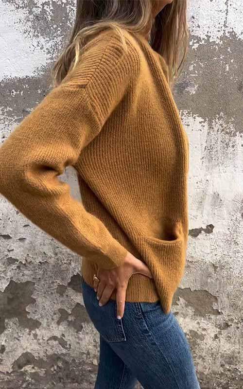 Hilda™ | Kuscheliger Cardigan mit Reißverschluss