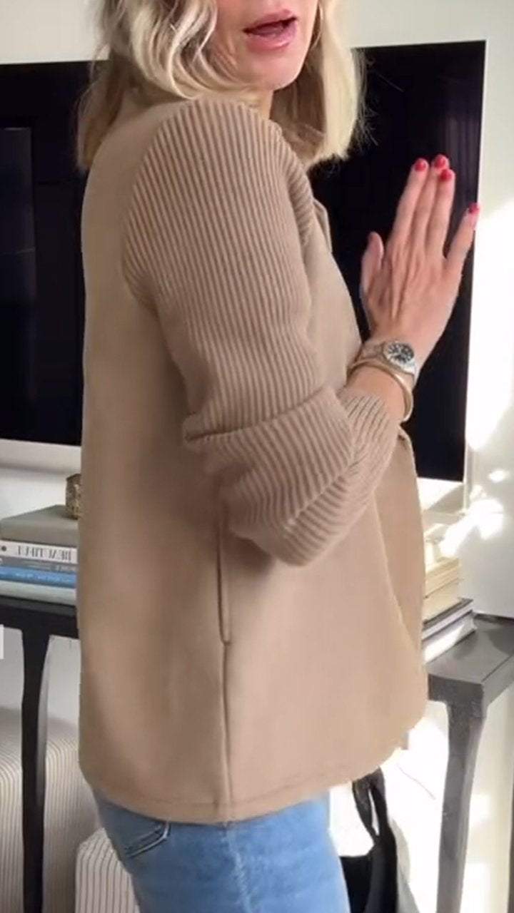 Jhenny | Lässiger, stylischer Blazer mit Knöpfen