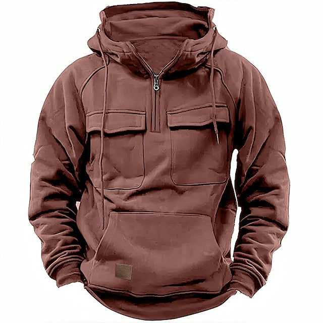 Xavier – Gemütlicher Winter-Hoodie mit Reissverschluss