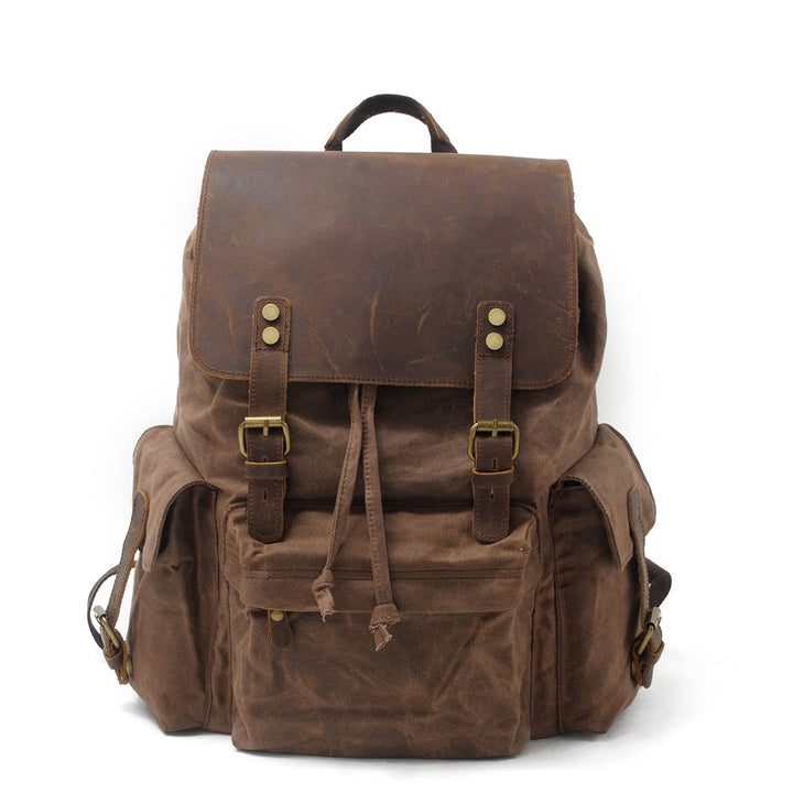 Noah | Rucksack aus gewachstem Canvas