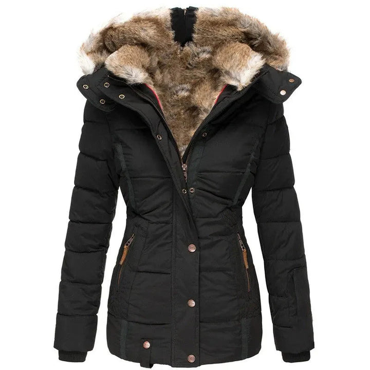 Anna™ | Warmer, pelzgefütterter Wintermantel