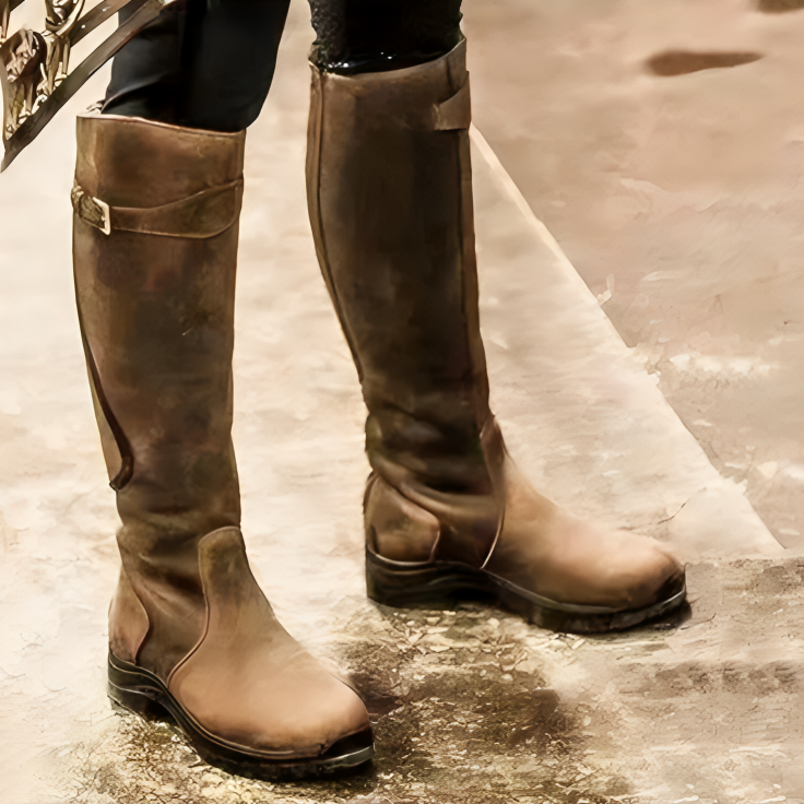 Sarah | Stilvolle Vegane Lederstiefel
