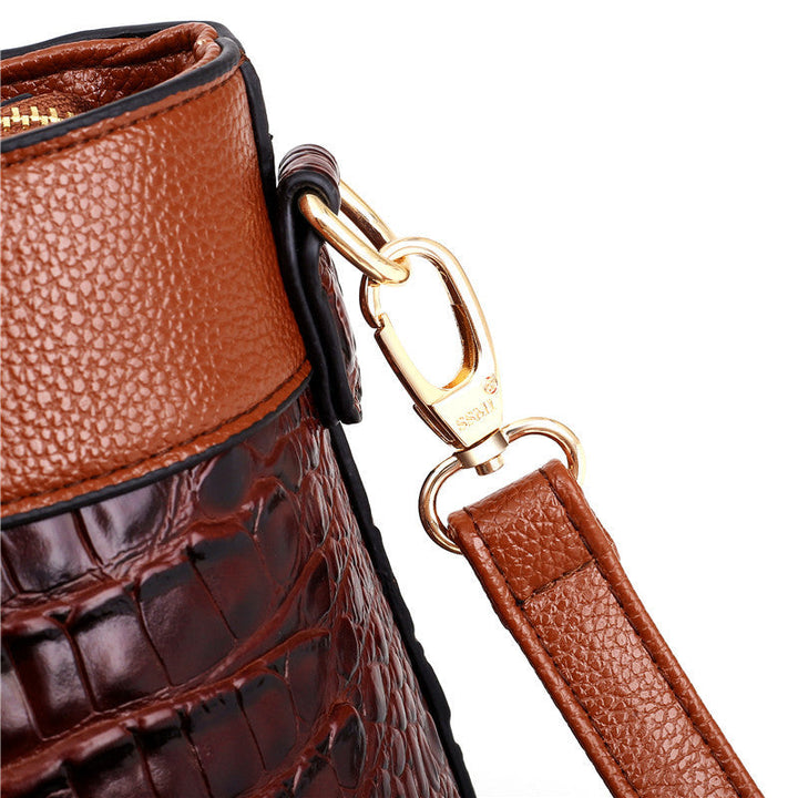 Stella | Elegante handgefertigte Krokodiltasche