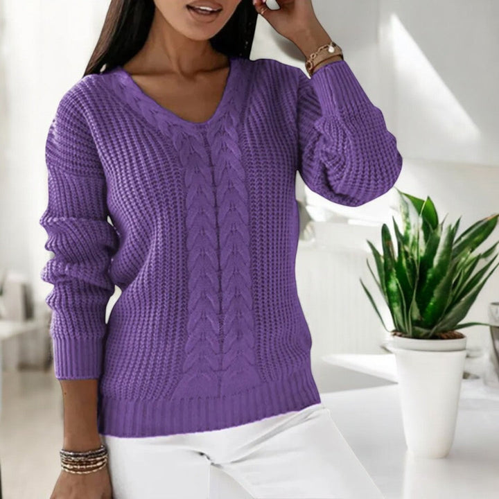 Elin | Klassischer Strickpullover