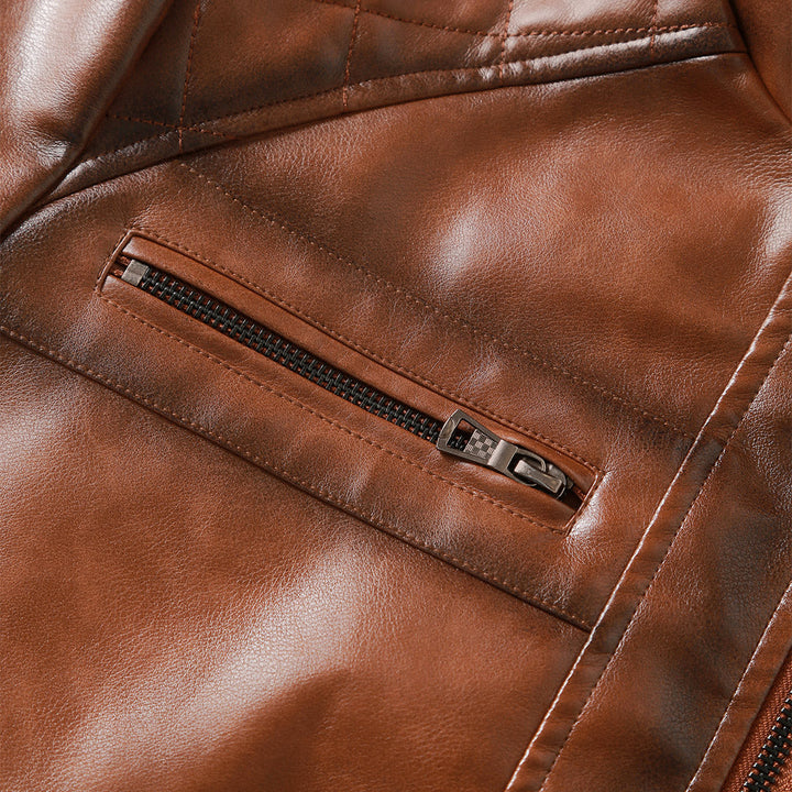 Nico | Cruiser Veganer Lederjacke