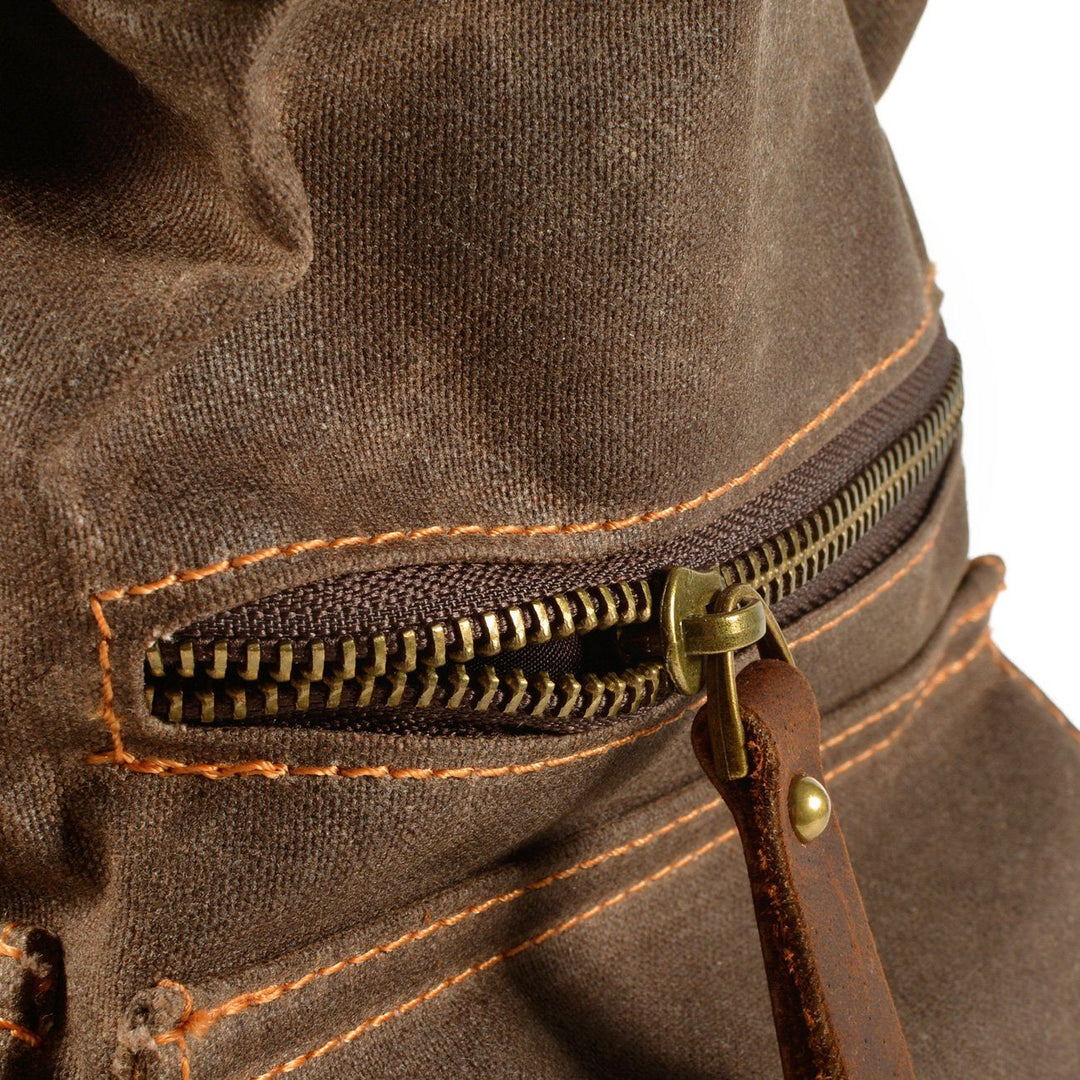 Leon | Canvas-Rucksack mit Kordelzug