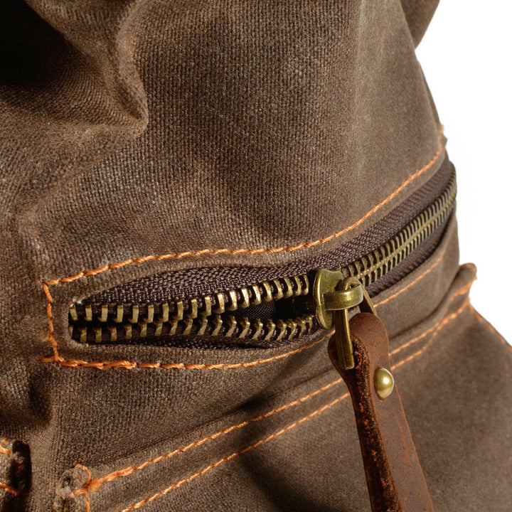 Leon | Canvas-Rucksack mit Kordelzug