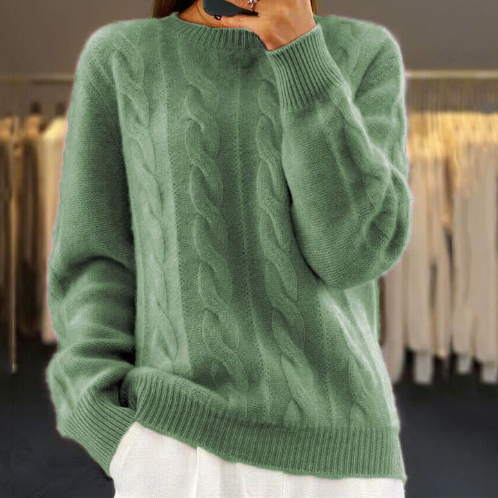 Alida | Gestrickter Pullover
