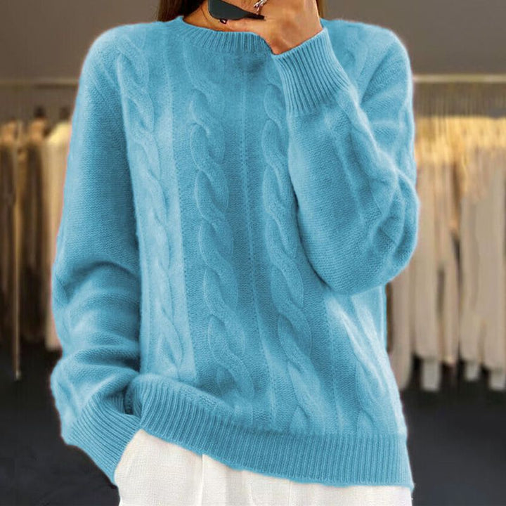 Alida | Gestrickter Pullover