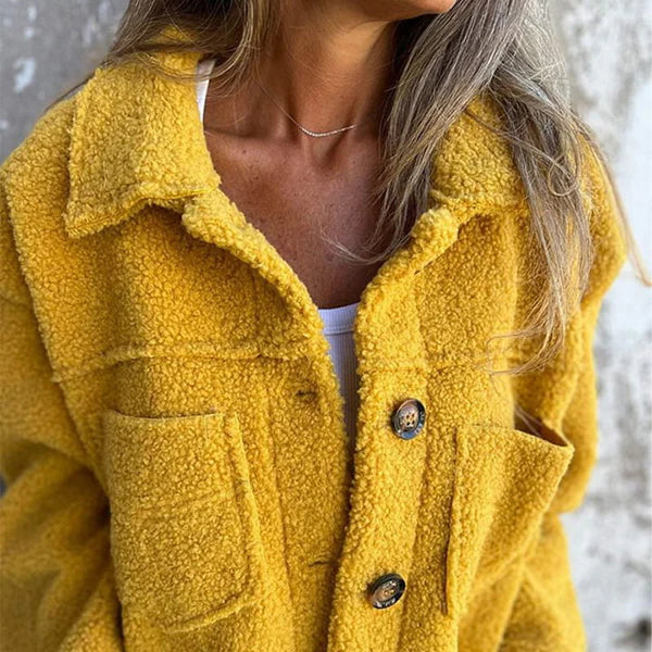 Dion | Kurze Wolljacke mit Revers